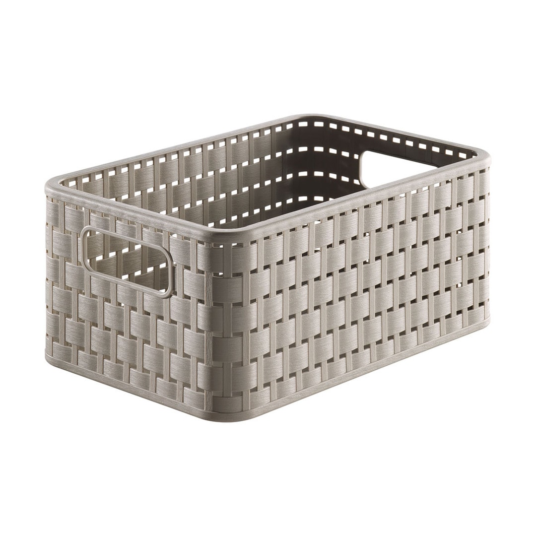 rotho aufbewahrungskorb a5, 6l, cappuccino