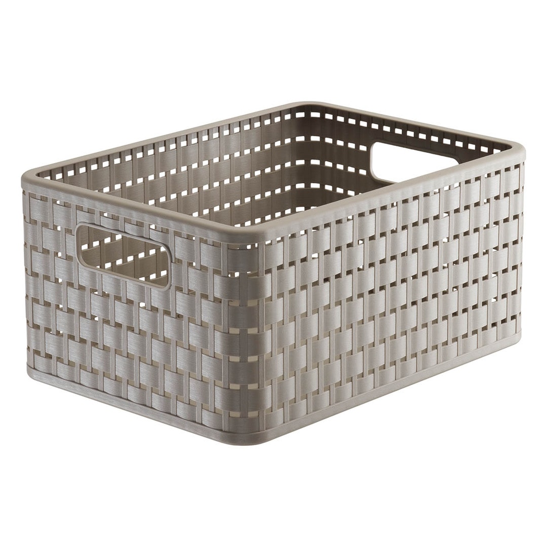 rotho aufbewahrungskorb a5 plus, 11l, cappuccino