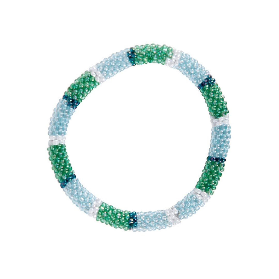 artebene armband "majoie, blau-grün