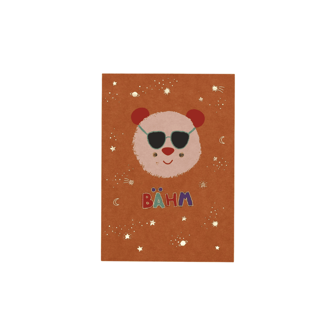 ava & yves postkarte "tollster opa der welt"