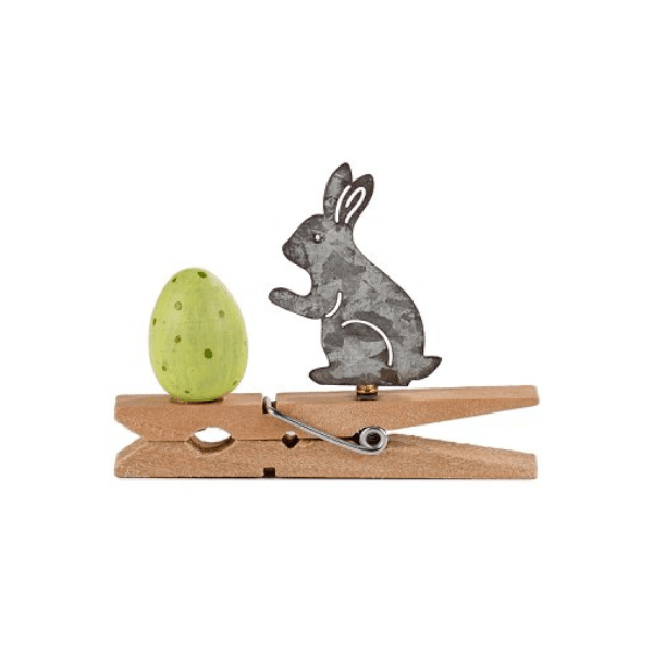 baden klammer mit hase & ei