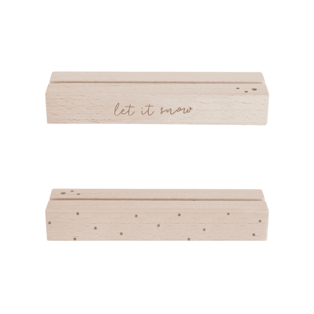 eulenschnitt blumen- und kartenständer “o tannenbaum" 2er set