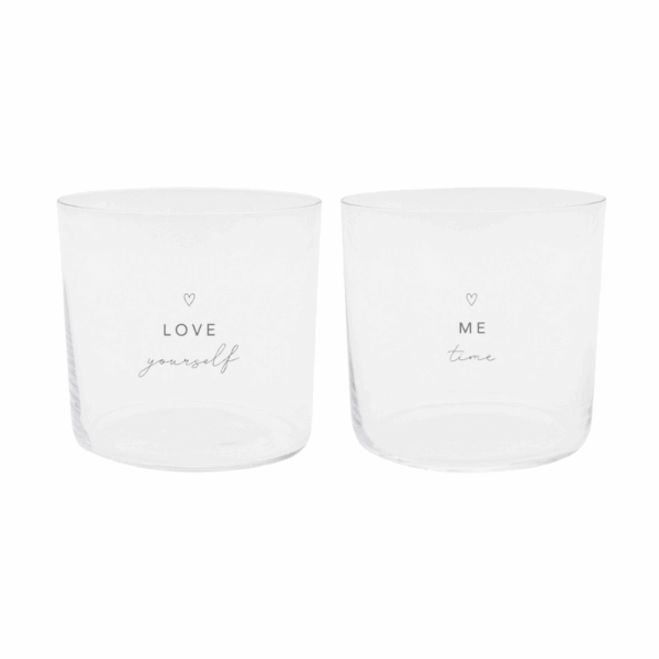 eulenschnitt trinkglas im 2er-set „mama & mini“