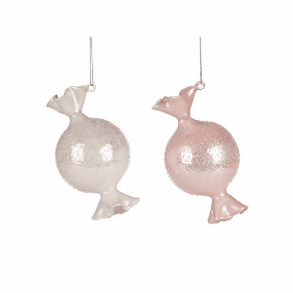 goodwill christbaumanhänger "crush candy", 2 farben - weiß