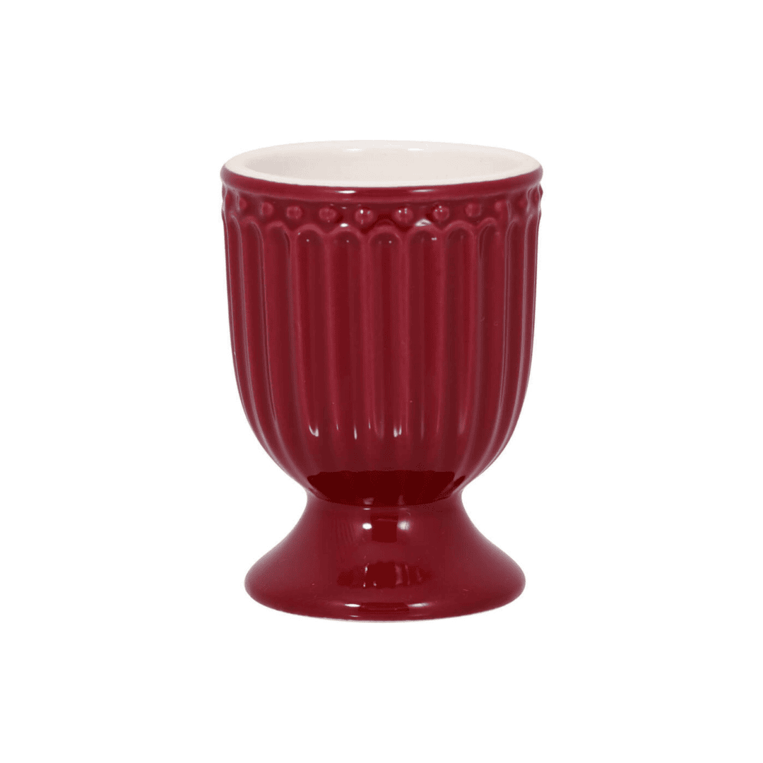 greengate tasse 'alice' latte cup claret red