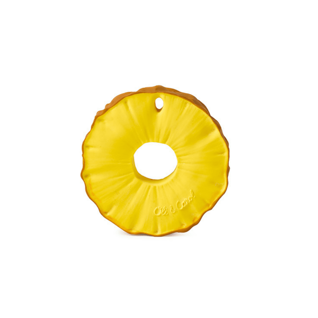 oli & carol, beißspielzeug "ananas the pinneapple"