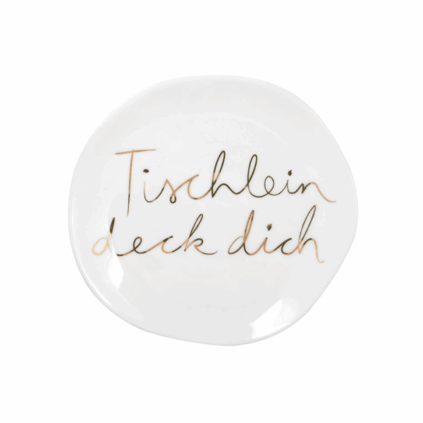 rÄder porzellan-teller "lebe jeden tag"