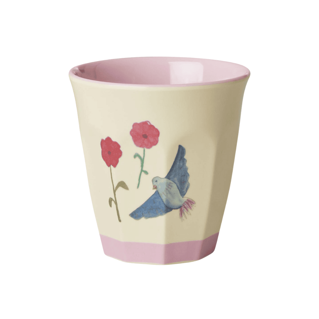 rice kinderbecher "happy forest print", blau (kopie)