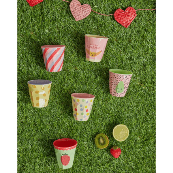 rice kinderbecher "happy fruits", mehrere muster
