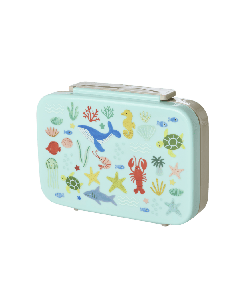 rice kinderteller "happy forest print", pink (kopie)