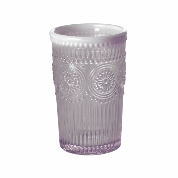 rice glas "milky purple"