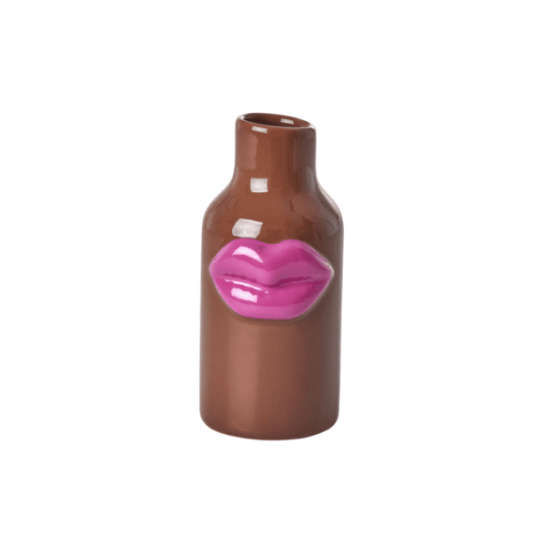 rice keramikvase "pink lips", extra small